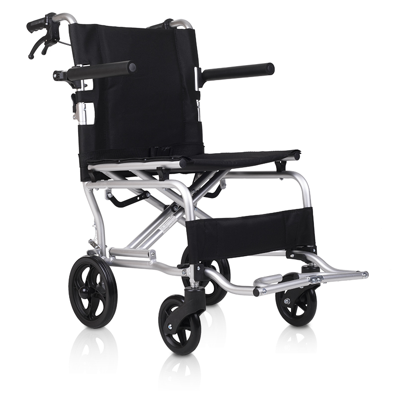CADEIRA RODAS ALUMINIO DE TRANSPORTE - LUNA